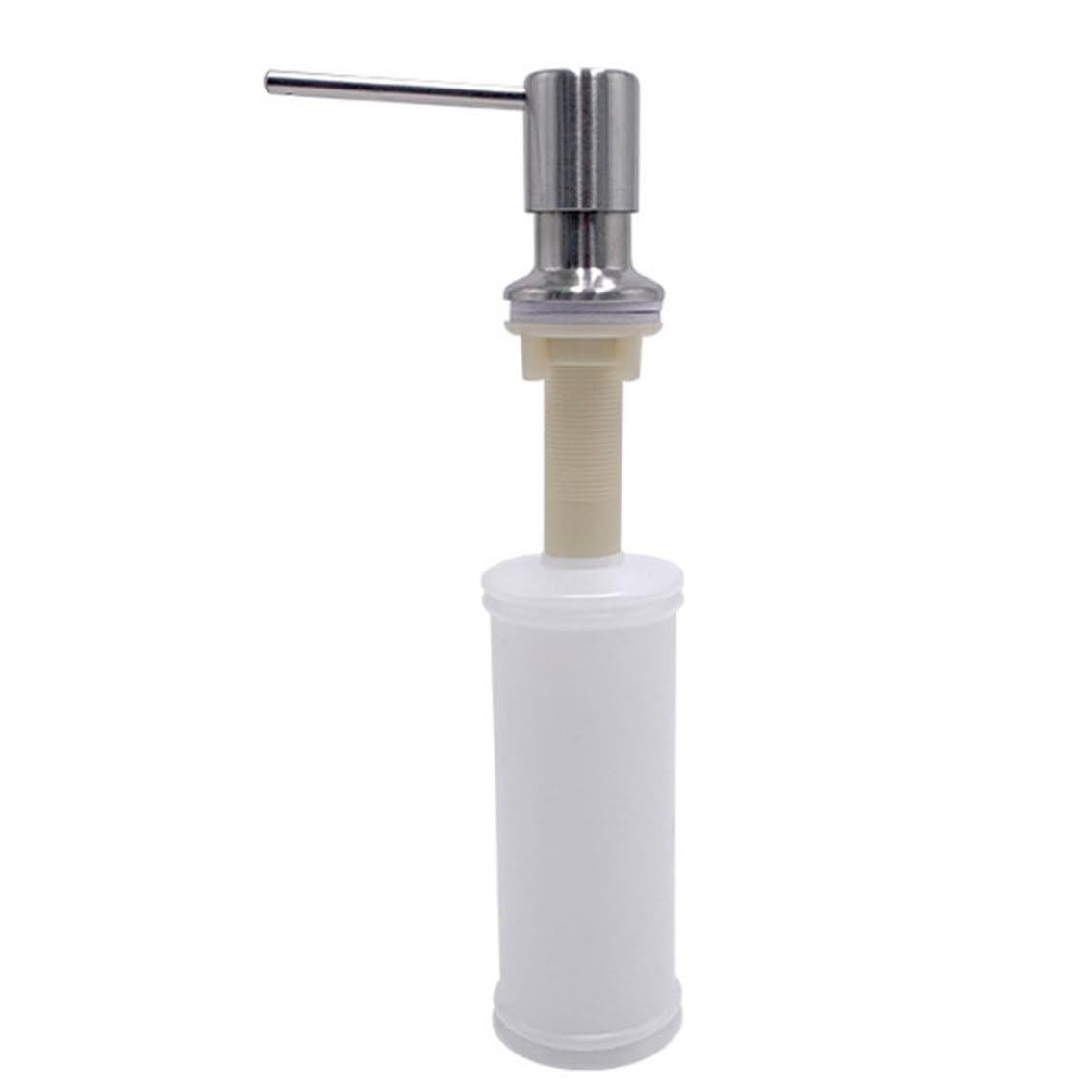 Nukinp Sink Soap Dispenser Kitchen Countertop Built in Detergent Hand Lotion Pump Bottle