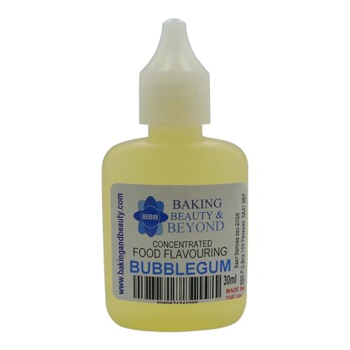 Baking Beauty and Beyond Concentrated Food Flavouring - Bubblegum (30ml)