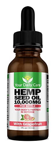 Premium Organic Hemp Oil + Grapefruit Seed Oil Drops; Healthy Immune System Support and GI Digestive Support - Vegan… - Image 8