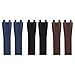 FUKUZL Silicone Rubber Watch Band For Ulysse Nardin Outdoor Sports Waterproof Bracelet Wrist Strap Replacement Watch Accessories Parts(10)