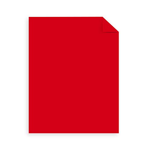 Papel de colores Ultra Rojo para manualidades y proyectos creativos 3