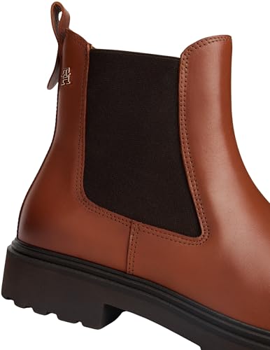 Bottines Tommy Hilfiger TH LEATHER CLEATED CHELS - vue 8