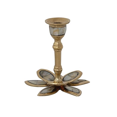With Mother Of Pearl Inlay, Gold & Natural