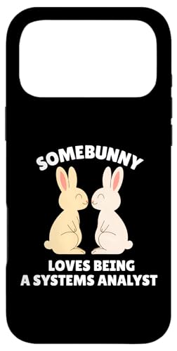 Somebunny Loves Being a System Analyst L[g C[X^[ oj[ Wu X}zP[X iPhone 17 Pro Max p