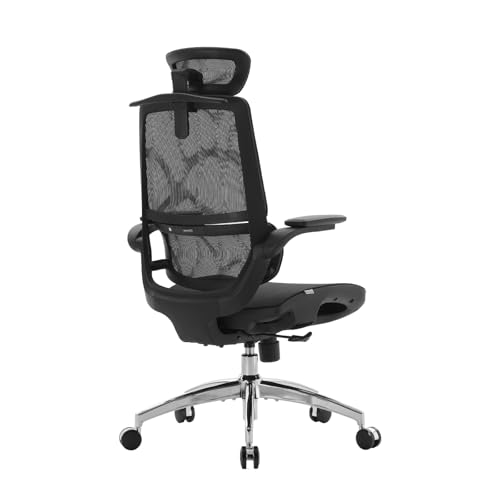 Chaise Bureau Ergonomique SIHOO M59AS - Dossier Double Maille - Accoudoirs 3D Relevables - 150kg