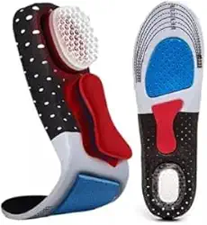 Palmilha Ortopédica Alivio Imediato Esporão Calcaneo Fasci Cor Preto Tamanho Da Palmilha 41-46.