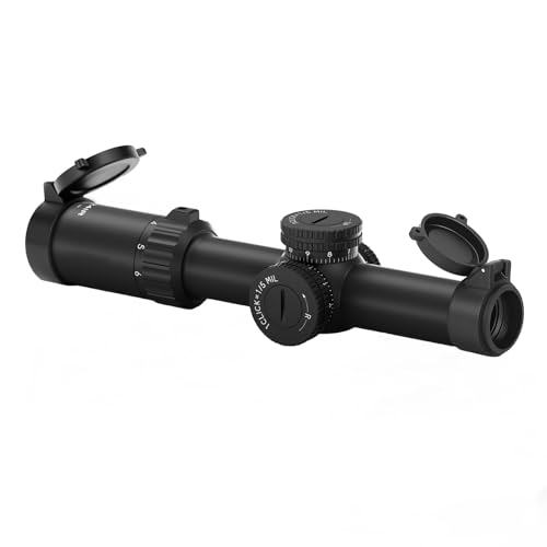 1-6x24 Rifle Scope LPVO Optics Hunting Scope Red...