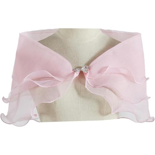 Bridesmaid Wedding Cape Sheer Shawls and Wraps for Evening Dresses Women Fashion Scarves Cover Up for Summer