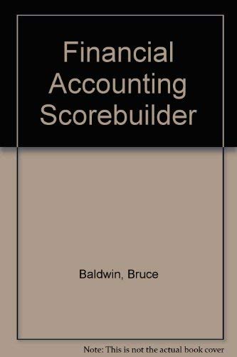 Financial Accounting Scorebuilder 0256084483 Book Cover