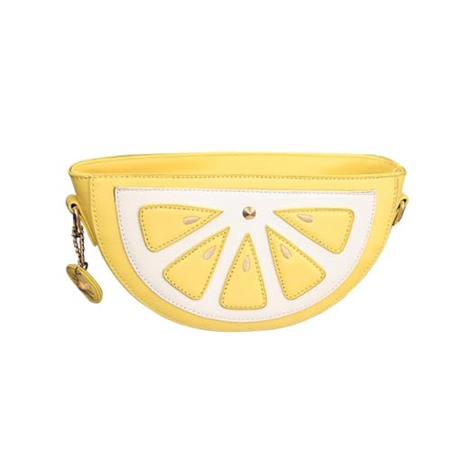 Sac à bandoulière citron idée cadeau original fille et femme