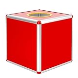 Lotterie-Box, Kasten Lotterie-Box 25cm, Lotteriebox, Tombola-Box, Spendenbox, Wahlurne Für Spenden Abstimmungen Verlosungen, Aluminiumlegierung