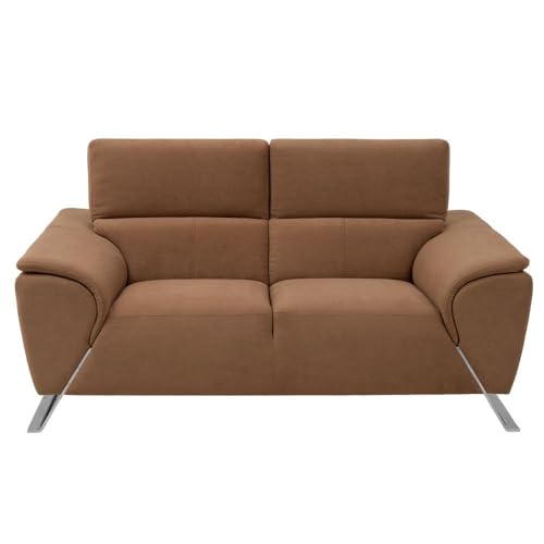 Image of Wakefit Sofa Set | 3 Year Warranty | Sofa 2 Seater, 2 Seater Sofa for Living Room, Wooden Sofa Set, Couch Sofa for Living Room, Sofa for Living Room - Magnus(Napoli : Tan)