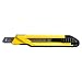 Produktbild Stanley Cuttermesser Autolock STHT0-10264 (9mm Klingenbreite, konisch zulaufender Korpus, Metallführung & selbstverriegelnder Klingenschlitten, abnehmbarer Klingenbrecher, inkl. 1x Abbrechklinge)
