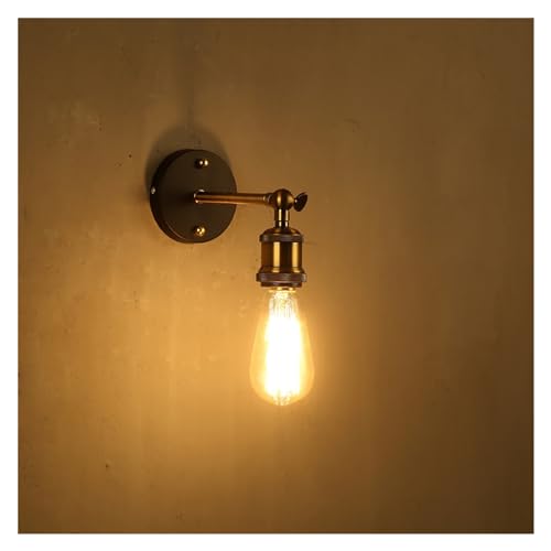 Applique ST64 ampoule style industriel rétro éclairage mural pour chevet et salon