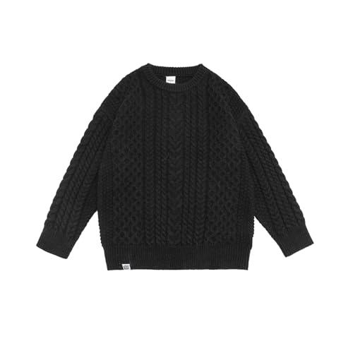 Autumn and Winter Men's Loose Japanese Retro Sweater4