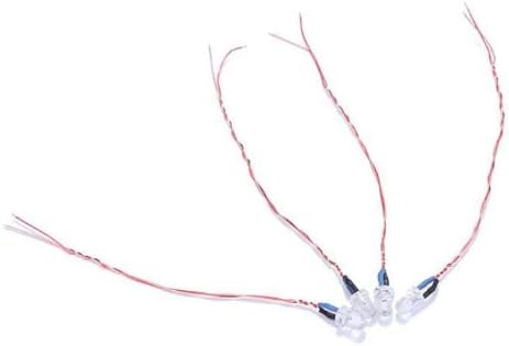 HobbyFlip 3.7v Blue LED Lights Set Night Flying Quadctoper Lights H107-a32 Compatible with Hubsan X4 H107L