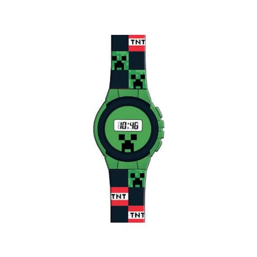 Reloj digital Minecraft idée cadeau anniversaire pour fan de jeux vidéo