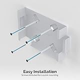 SABRENT Soporte para Mac Mini Soporte VESA para Mac Mini M1 Soporte de Aluminio de Primera Calidad para Pared Escritorio Marco de Montaje de Ajuste BK-MACM