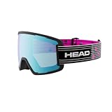 Head – Máscara de esquí / Snow Contex para fotos con tornillo Cat S1-S3 negro para adulto, talla m – negro