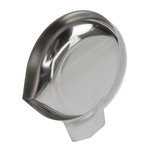 iplusmile Báscula electrónica de acero inoxidable. plato medidor de polvo sartenes de pesaje de escala pesar báscula de precisión Accesorio para báscula electrónica bandeja de pesaje