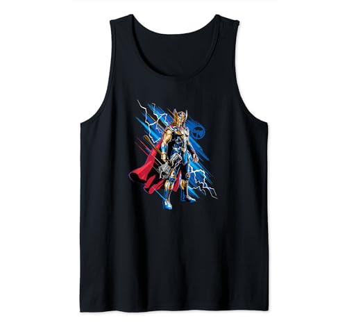 Camiseta de tirantes Thor Marvel ideal para entrenar en el gimnasio o lucir un look de verano