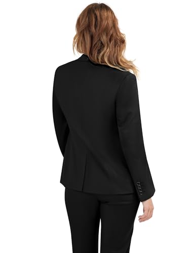 Stylish Black Women's Three-Piece Suit for Work and Play - Image 6