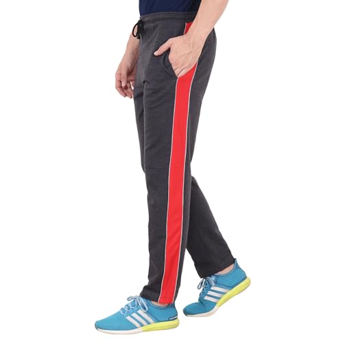 Image of Men's Solid Polycotton Comfortable Track Pant /Casual Trackpants for Men