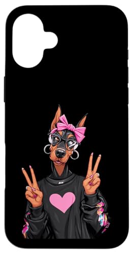 ���킢�� �h�[�x���}�� ���̎q ���K�l �s�[�X�T�C�� �q�� �O���t�B�b�N �s���N �X�}�z�P�[�X iPhone 16 Plus �p