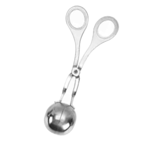 RASTKY Máquina para Hacer Albóndigas Duradera, Fácil de Limpiar, Multiusos para Cocina, Cuchara para Albóndigas de Acero Inoxidable para Chefs Caseros (Mediano: Aprox. 17,6x16,2x10cm/6,93x6,38x3,94)