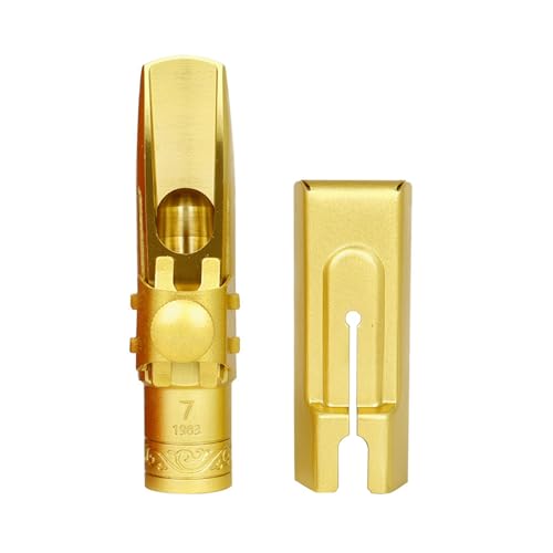 Embouchure de saxophone laiton taille 5 6 7 8 9 avec couvre-bec et ligature