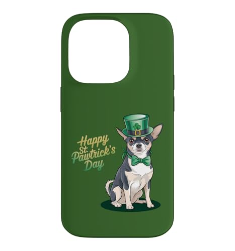 Happy St. Pawtrick's Day - �`���� ���p�g���b�N�̓� ���� �X�}�z�P�[�X iPhone 14 Pro �p