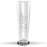 Mr. & Mrs. Panda Bierglas Pinguin Weihnachtsbaum - Geschenk, Wintermotiv, Weihnachten, Bier Krug, Winter, Nikolaus, Bier Glas, Vatertag, Advent,