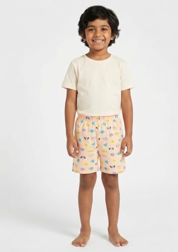 Image of Tinchuk Regular Printed Shorts Set of 6 - for Your Little One Multi-Coloured -Assorted