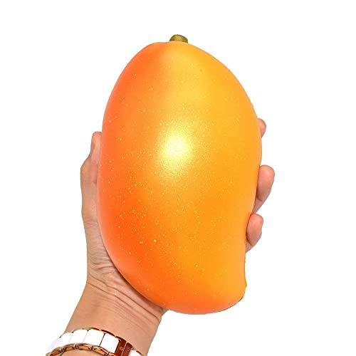 Squishy Gold Mango Colossal Slow Rising Scented Fruit Squishies - image 6