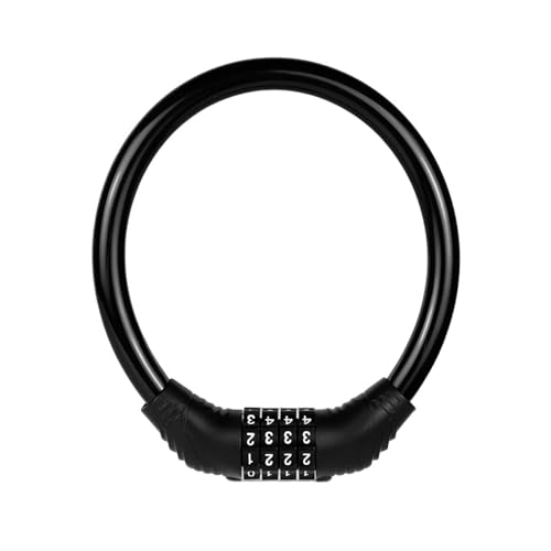 Mies’ 高機能 ワイヤーロープロック ダイヤルロック ワイヤーロック 自転車ロック 長400mm 横断面直径12mm 4桁 盗難防止 ダイヤル ナンバー 式 携帯可能 ヘルメット 自転車 ダイヤル バイク オートバイ 旅行 スーツケース ワイヤーロック