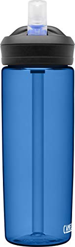 Image of CamelBak Eddy+ Water Bottle with Bite Valve Straw, Leak‑Resistant Easy‑Sip Design for Everyday Hydration, 20oz, Oxford