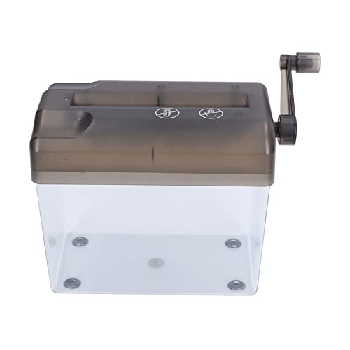 Tritadocumenti Mini Per Casa Distruggi Documenti Manuale Buachois - Tritacarte Portatile Per Casa E Ufficio, Grigio Tritadocumenti Casa Ufficio Scuola