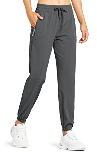 Libin-Womens-Lightweight-Joggers-Quick-Dry-Hiking-Running-Pants-Athletic-Workout-Track-Casual-with-Zipper-Pockets