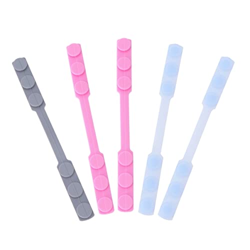 Artibetter - Fascetta di estensione per elastici delle mascherine, 5 pezzi, protezione per le orecchie, colore casuale