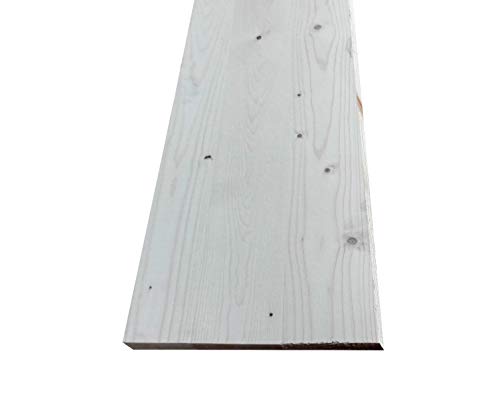 Tablette sapin rustique 120x30cm pour remplacer une étagère cassée - 2