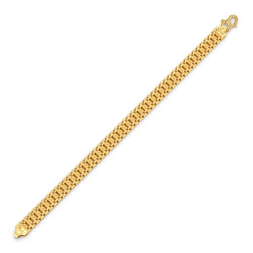 Image of Joyalukkas 22k (916) Purity | BIS Certified | Sleek Simplicity Gold Bracelet For Men