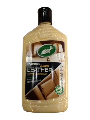 Turtle Wax 51793 La Sellerie En Cuir De Luxe Nettoie, Restaure Et Prot&egrave;ge L'Int&eacute;rieur De La Voiture 500ml