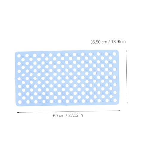 Tapis de bain pour pieds Cabilock lavable et antidérapant à ventouses - 3