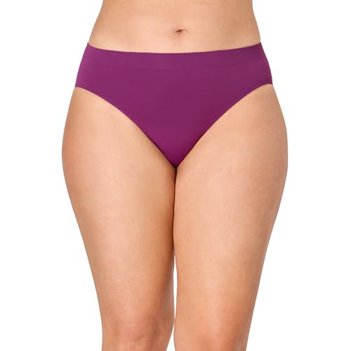 Bali Women's Underwear, One Smooth U Brief Panties, Smoothing Seamless Underwear for Women