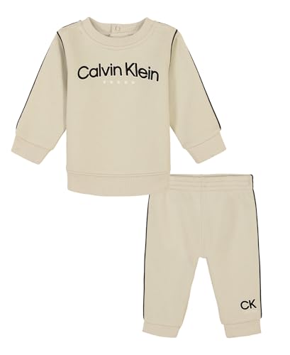 Image of Calvin Klein baby-boys 2pc Knit Jog Set