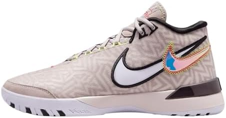 Nike Tênis de basquete masculino Zm Lebron NXXT Gen Ampd, Platinum