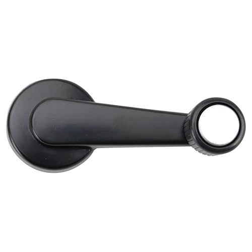 Image of TRQ Window Crank Handle Set Black Compatible with 85-93 Chevrolet GMC 91-93 Oldsmobile GM1354103