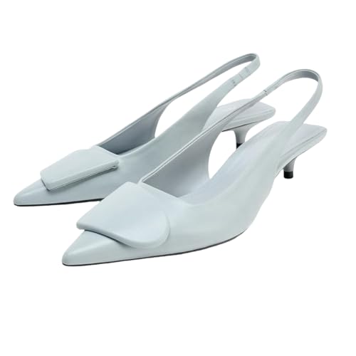 Fashion Buckle Slingback Pumps Shoes for Women