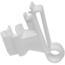 Zareba T-Post Poly Tape Insulator for Electric Fences - 25 Pack - ITTW-Z, White Insulators - Easy to Install Electric Fence Insulator, Includes 25