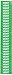 Brady 91979 Semiconductor & Chemical Pipe Markers, B-946, 1/2" Height X 2 1/4"W, White On Green Pressure Sensitive Vinyl, Legend "Vent"